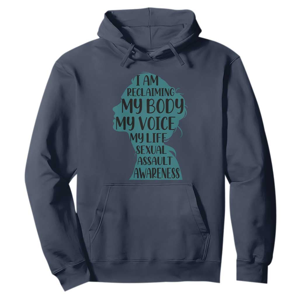 Sexual Assault Prevention Support Hoodie Women Support Survivors
