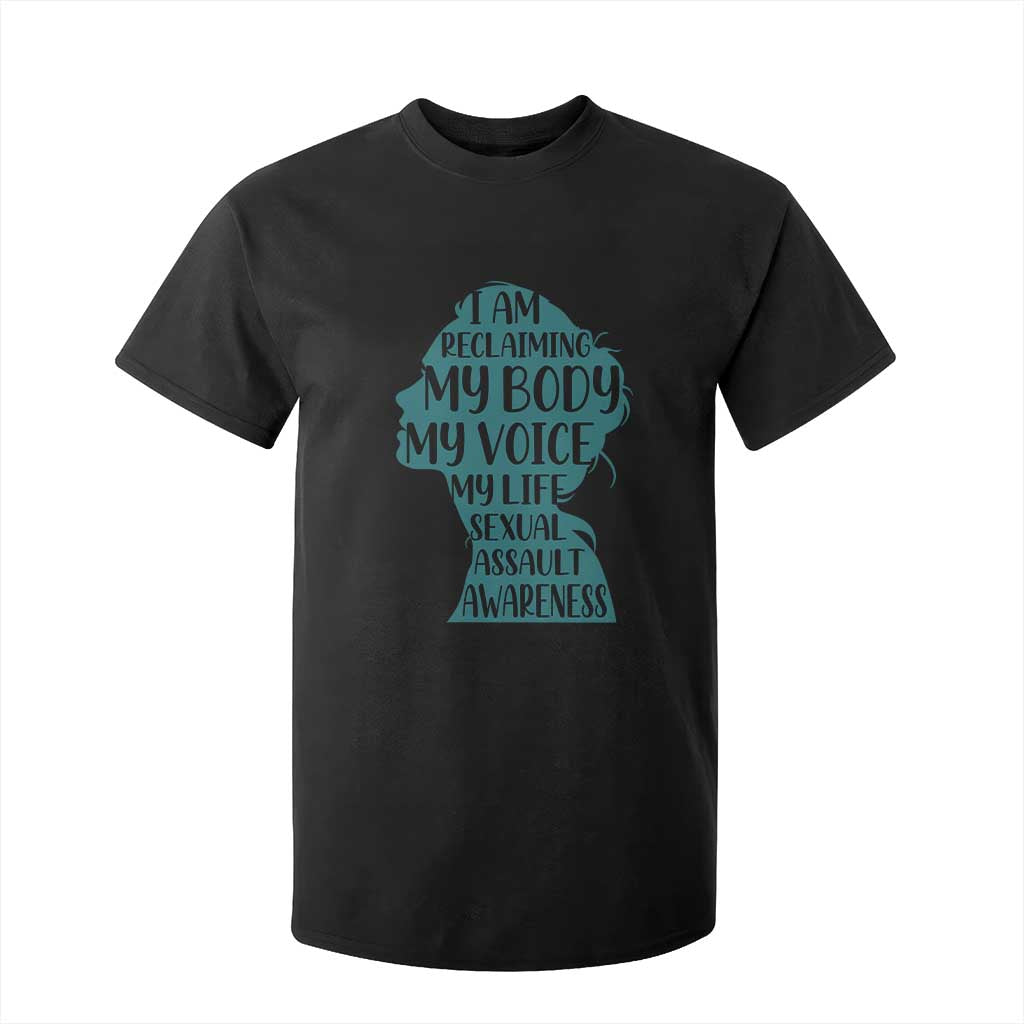 Sexual Assault Prevention Support T Shirt For Kid Women Support Survivors