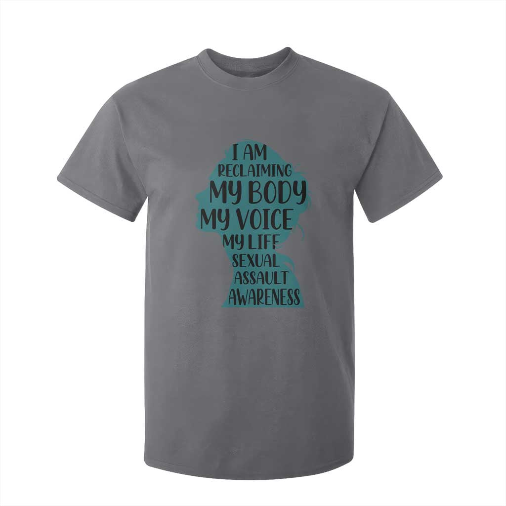 Sexual Assault Prevention Support T Shirt For Kid Women Support Survivors
