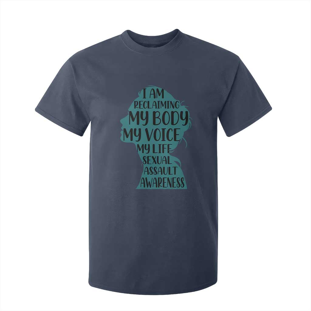 Sexual Assault Prevention Support T Shirt For Kid Women Support Survivors