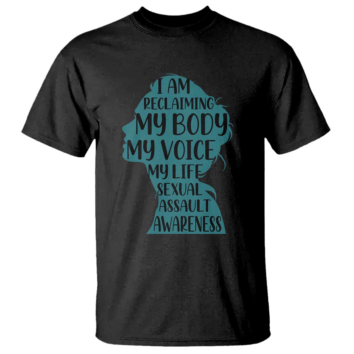 Sexual Assault Prevention Support T Shirt Women Support Survivors