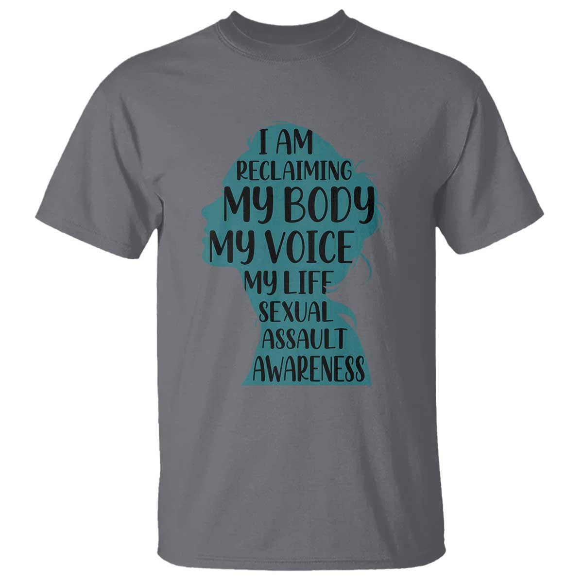 Sexual Assault Prevention Support T Shirt Women Support Survivors
