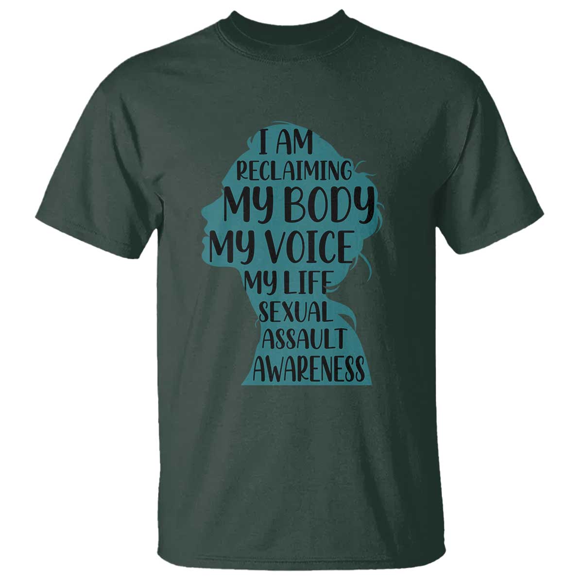Sexual Assault Prevention Support T Shirt Women Support Survivors