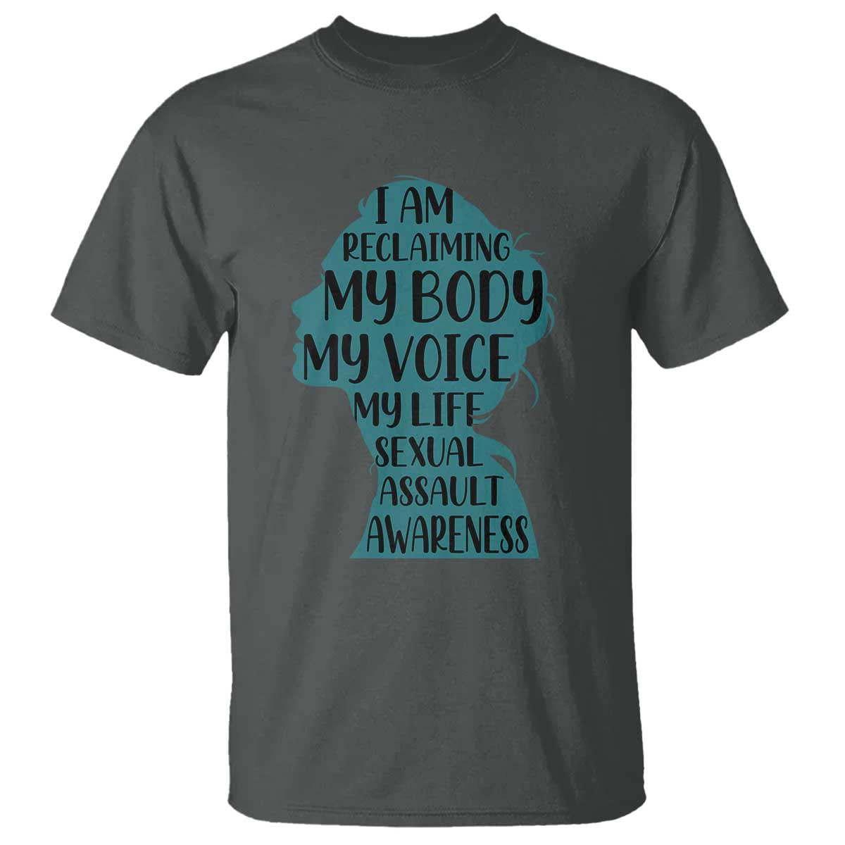 Sexual Assault Prevention Support T Shirt Women Support Survivors