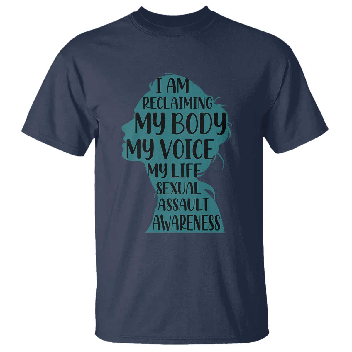 Sexual Assault Prevention Support T Shirt Women Support Survivors