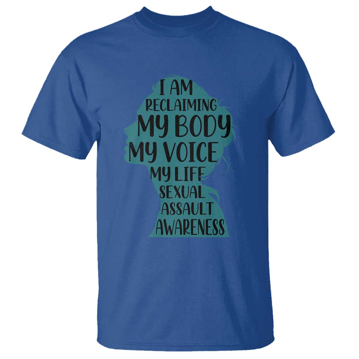 Sexual Assault Prevention Support T Shirt Women Support Survivors