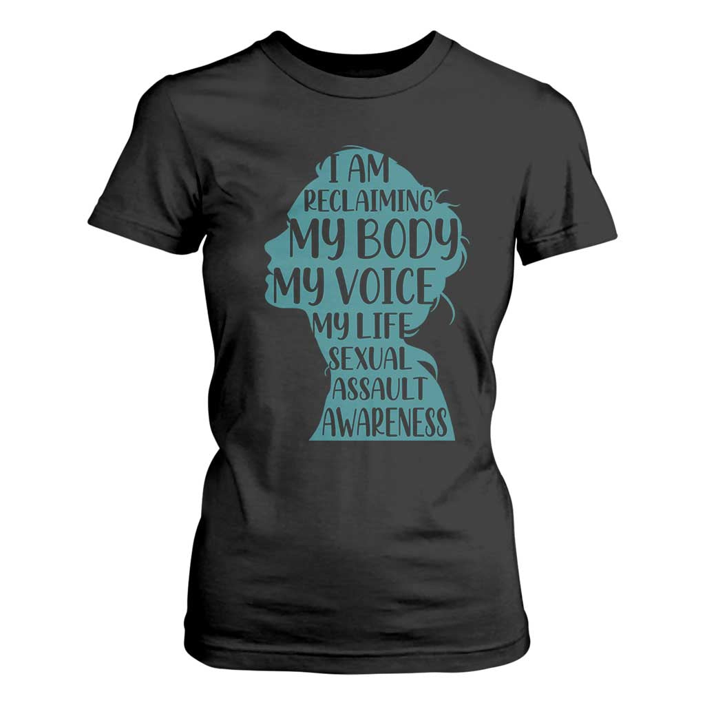 Sexual Assault Prevention Support T Shirt For Women Women Support Survivors