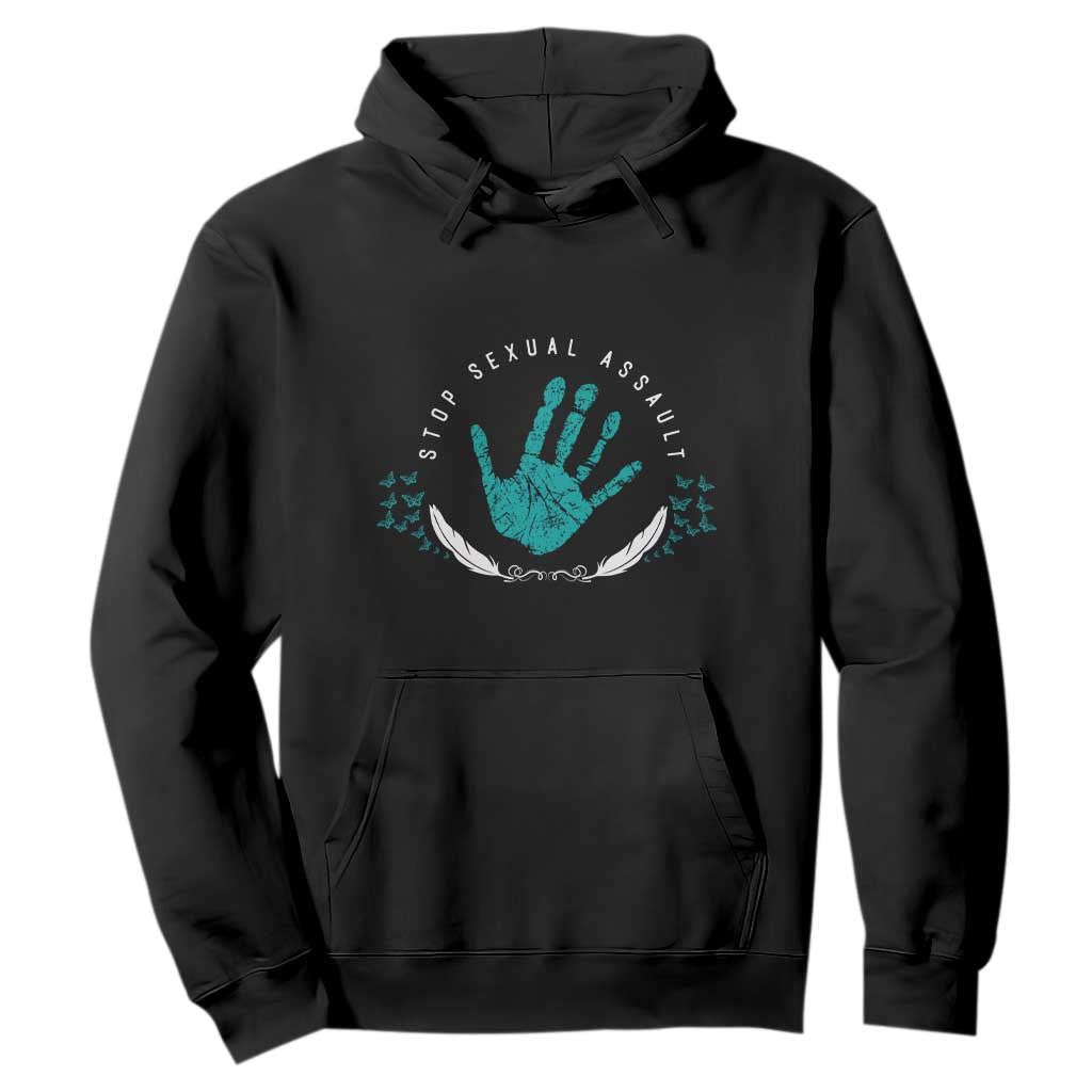 Stop Sexual Assault Support Survivors Hoodie
