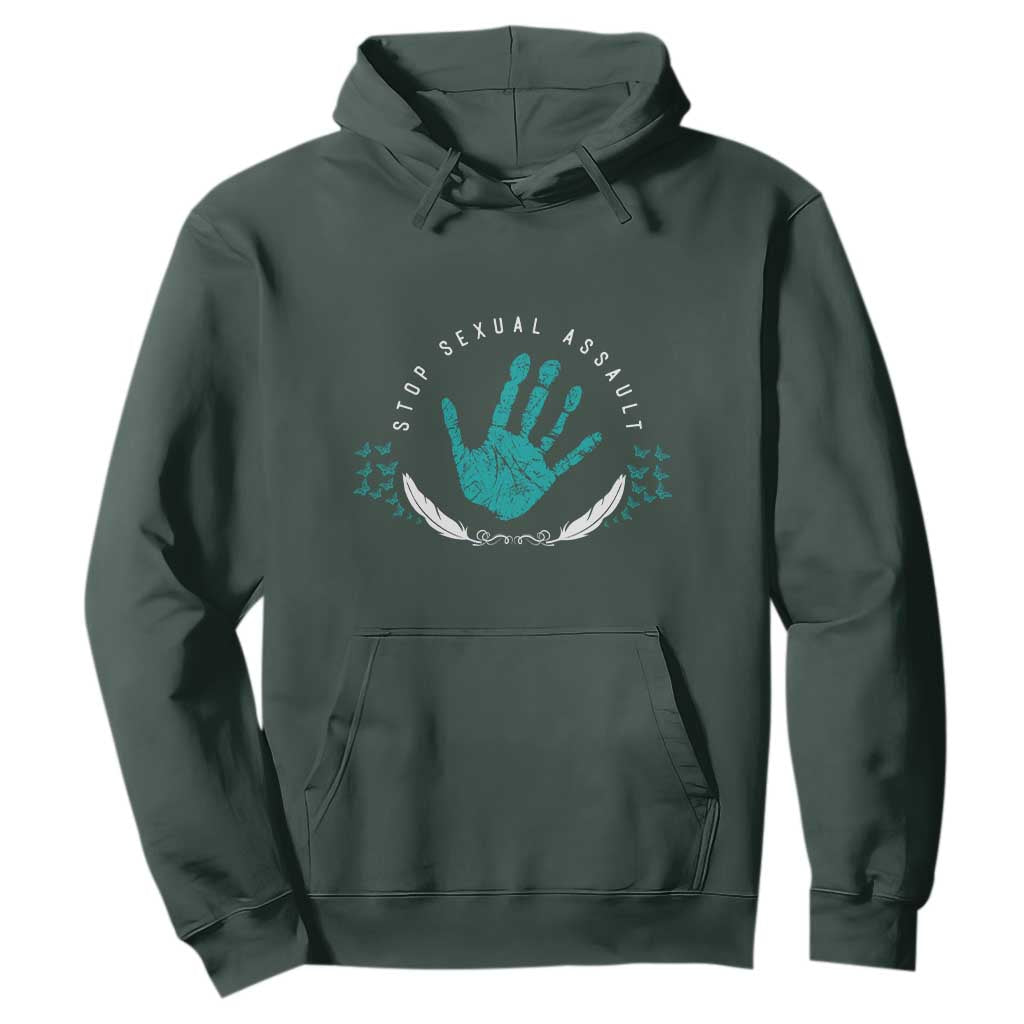 Stop Sexual Assault Support Survivors Hoodie