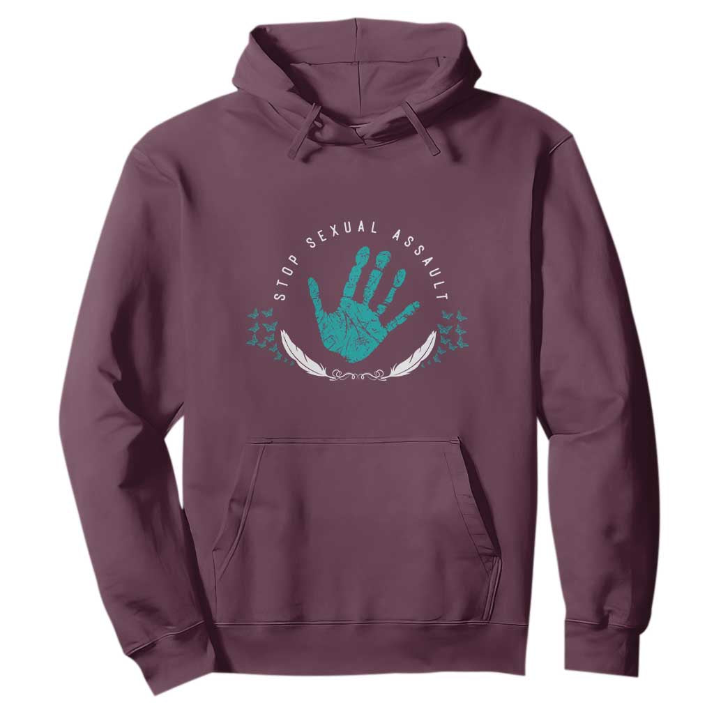 Stop Sexual Assault Support Survivors Hoodie