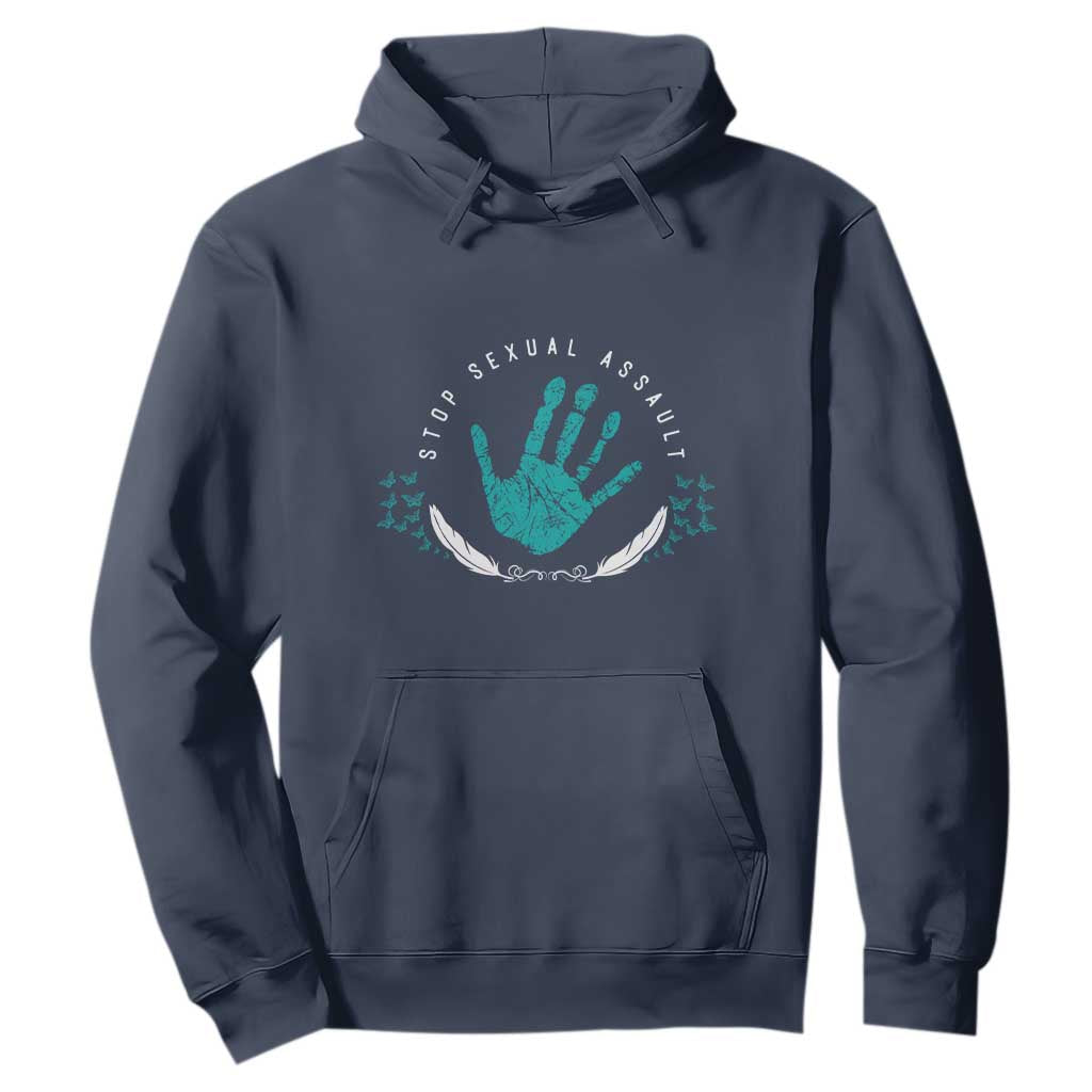 Stop Sexual Assault Support Survivors Hoodie