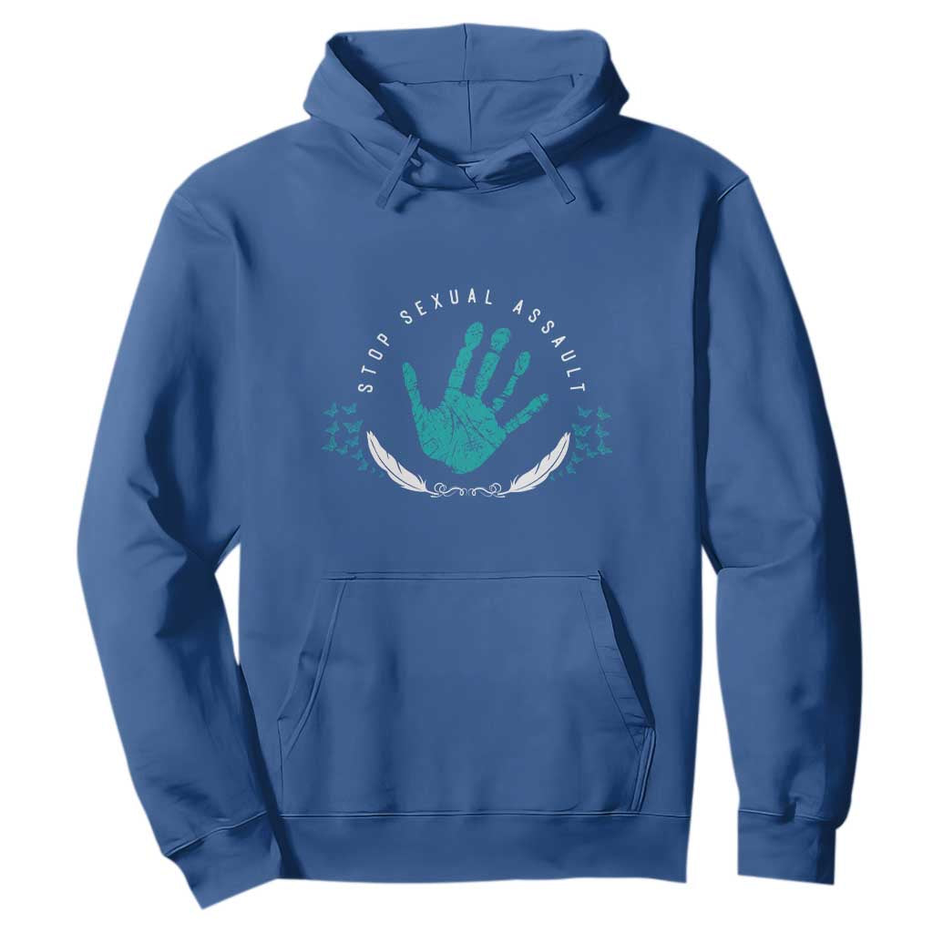 Stop Sexual Assault Support Survivors Hoodie
