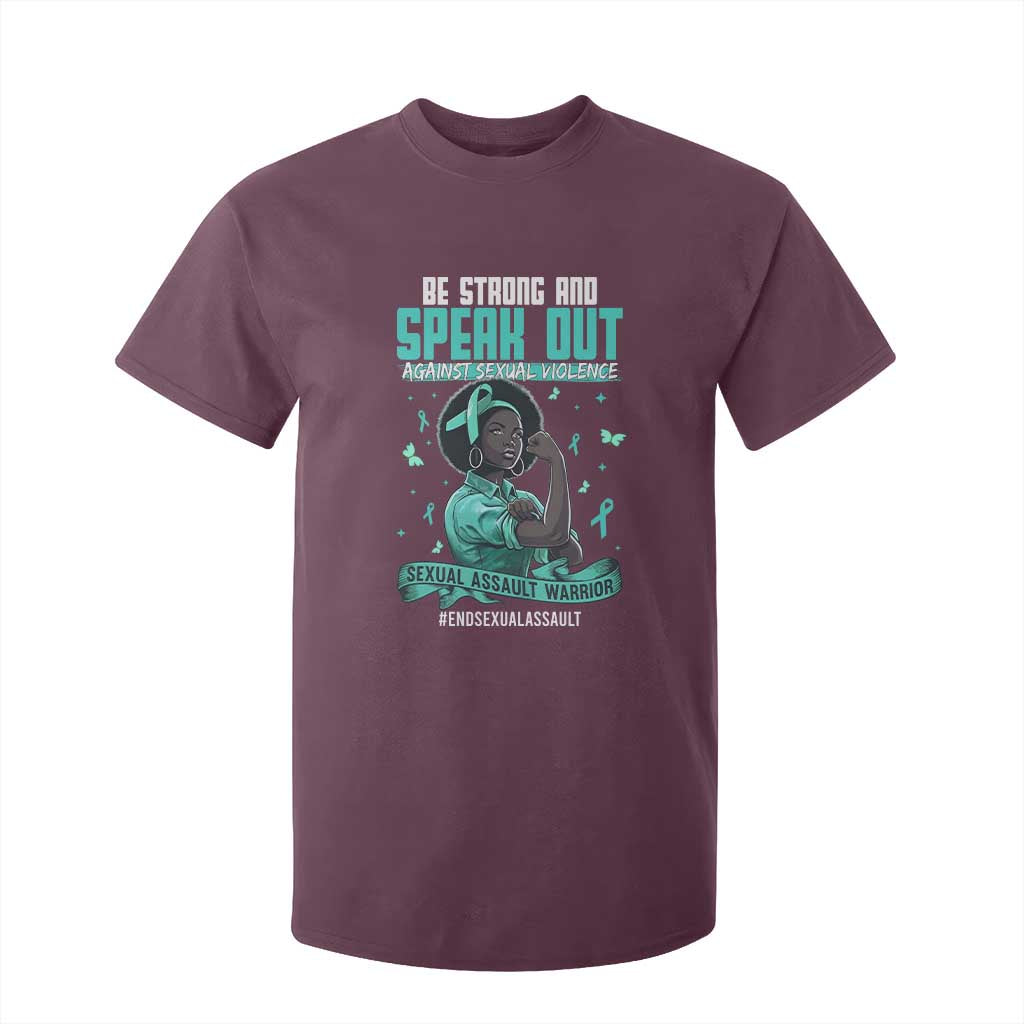 Sexual Assault Prevention Support T Shirt For Kid Protect African Women Stop Sexual Abuse