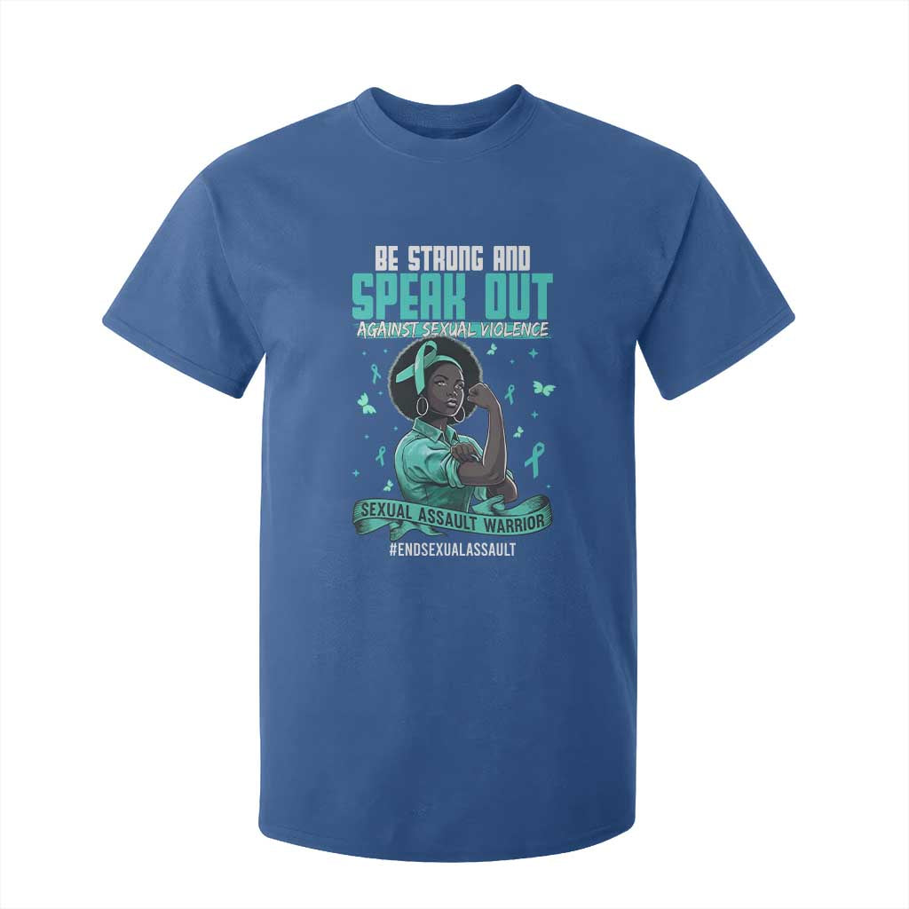 Sexual Assault Prevention Support T Shirt For Kid Protect African Women Stop Sexual Abuse