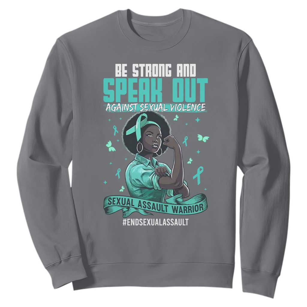 Sexual Assault Prevention Support Sweatshirt Protect African Women Stop Sexual Abuse