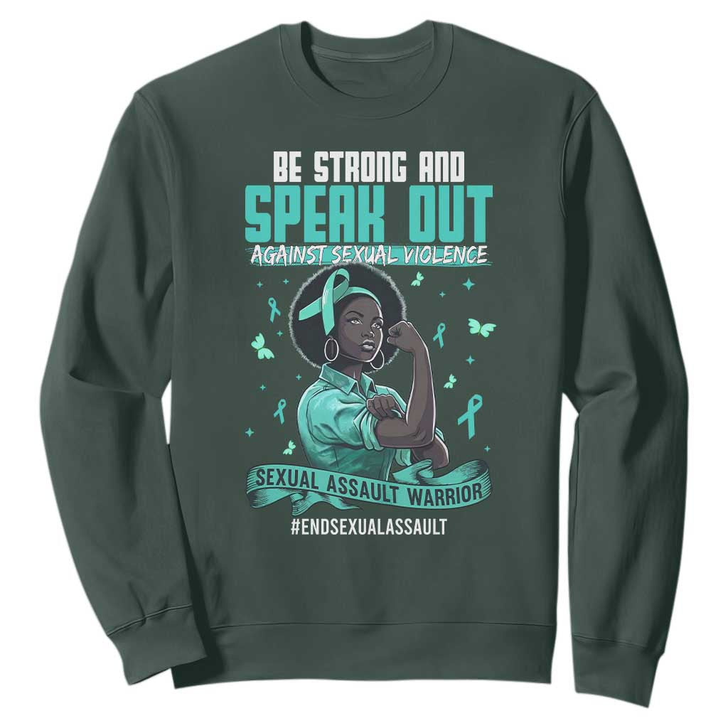 Sexual Assault Prevention Support Sweatshirt Protect African Women Stop Sexual Abuse