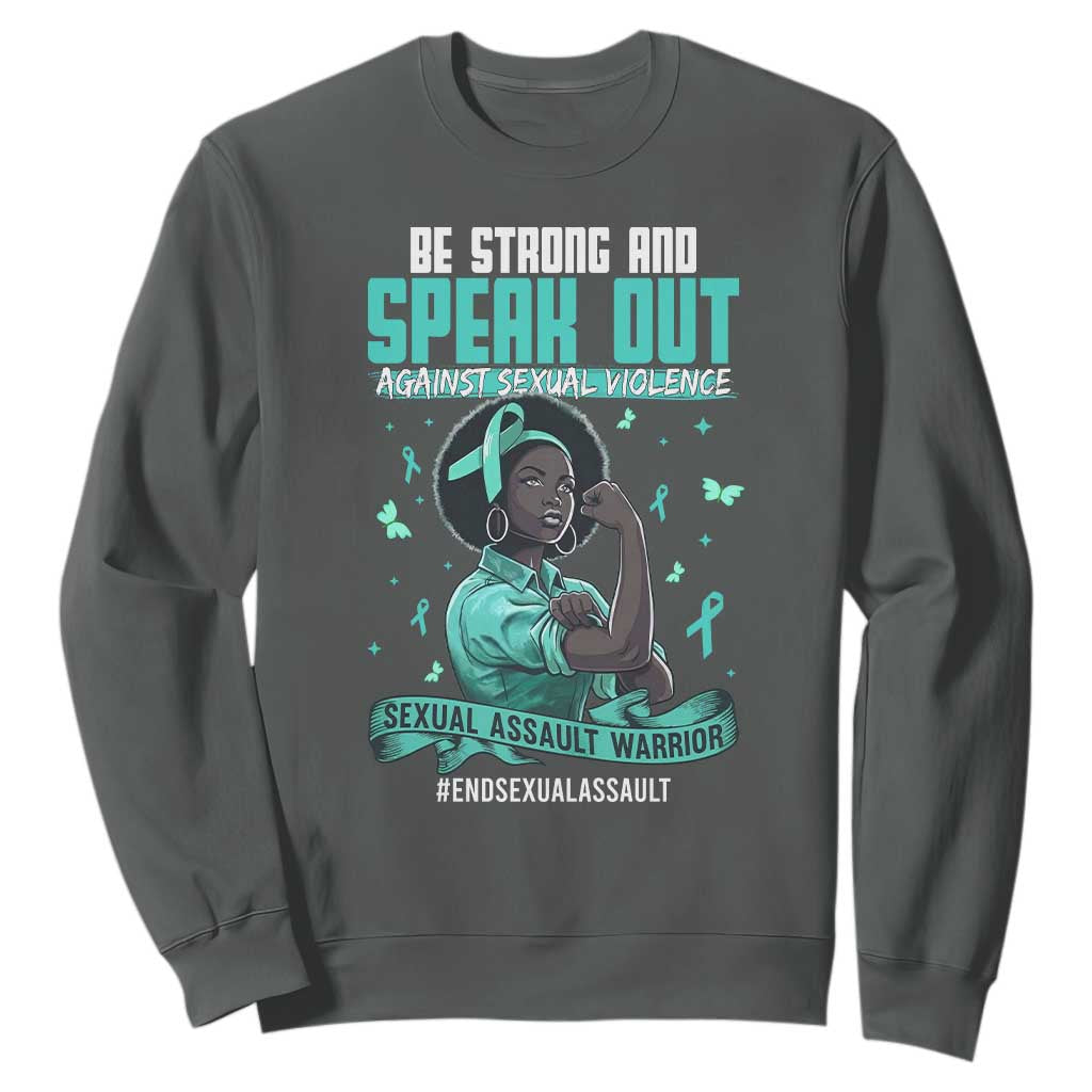 Sexual Assault Prevention Support Sweatshirt Protect African Women Stop Sexual Abuse