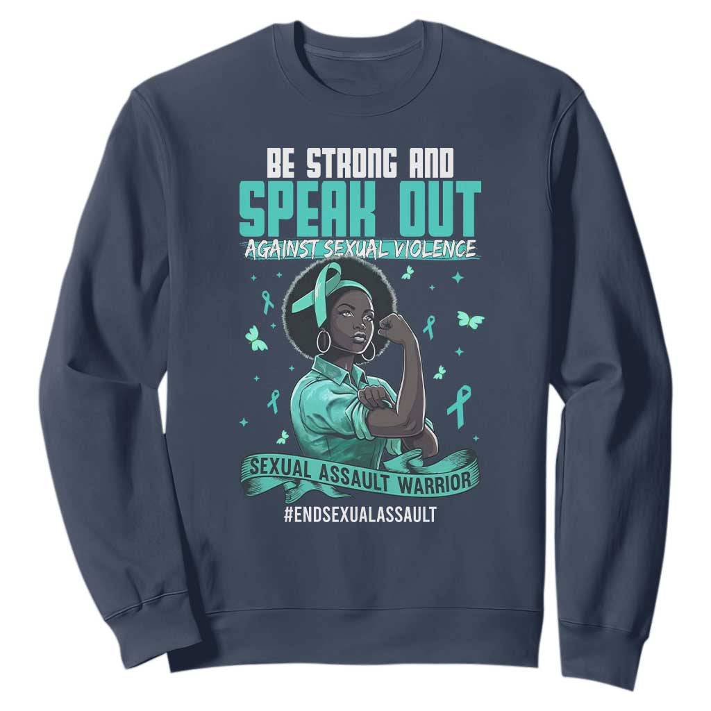 Sexual Assault Prevention Support Sweatshirt Protect African Women Stop Sexual Abuse