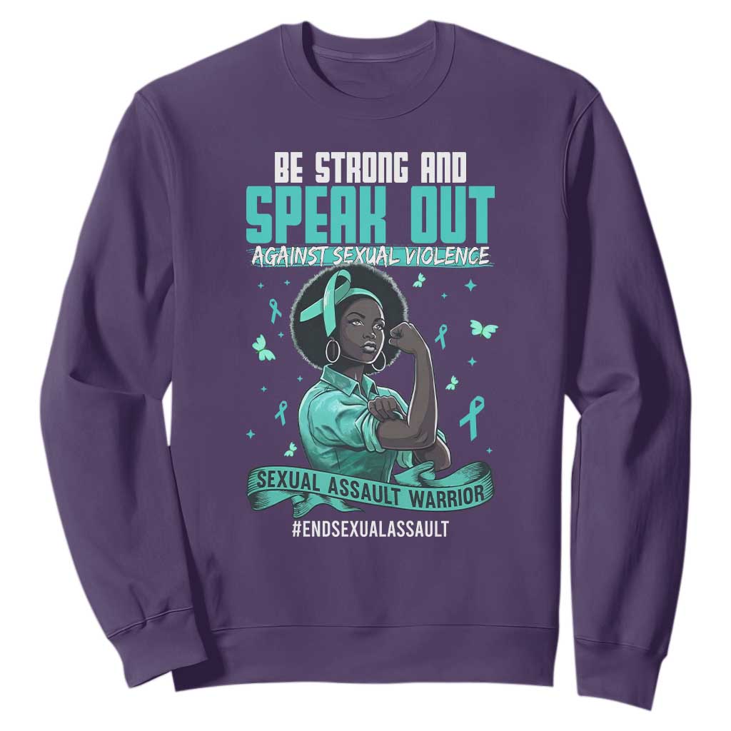 Sexual Assault Prevention Support Sweatshirt Protect African Women Stop Sexual Abuse