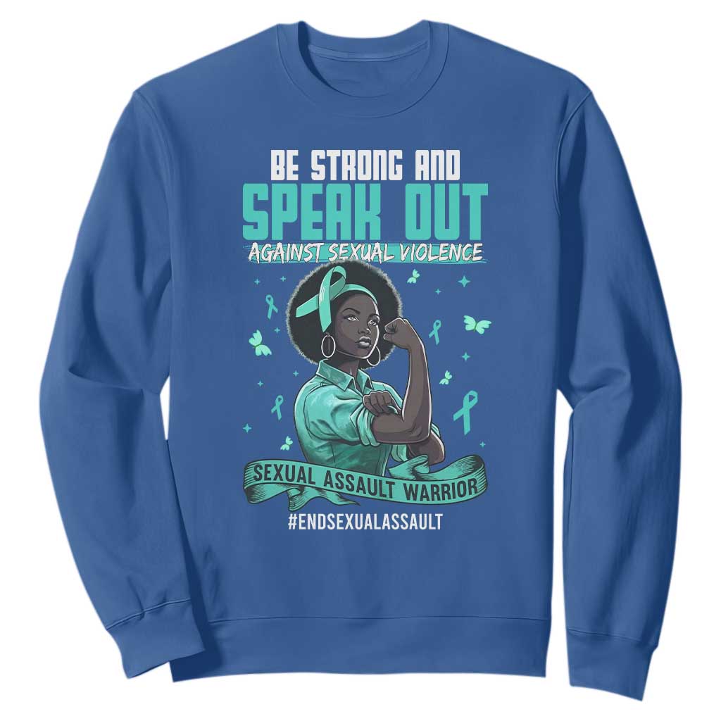 Sexual Assault Prevention Support Sweatshirt Protect African Women Stop Sexual Abuse
