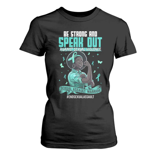 Sexual Assault Prevention Support T Shirt For Women Protect African Women Stop Sexual Abuse