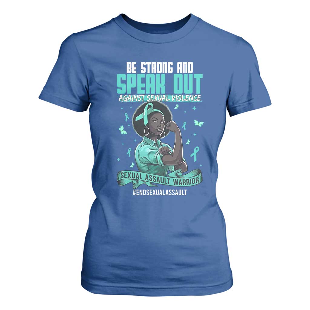 Sexual Assault Prevention Support T Shirt For Women Protect African Women Stop Sexual Abuse
