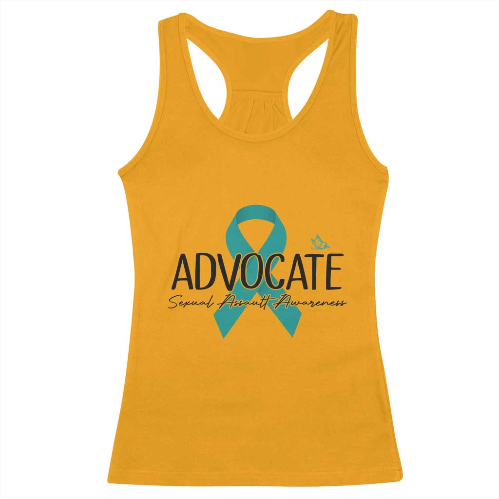 Sexual Assault Prevention Support Racerback Tank Top