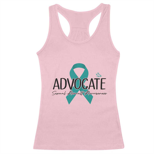 Sexual Assault Prevention Support Racerback Tank Top