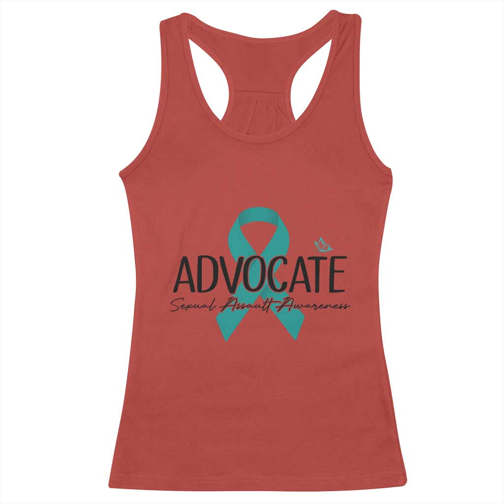 Sexual Assault Prevention Support Racerback Tank Top