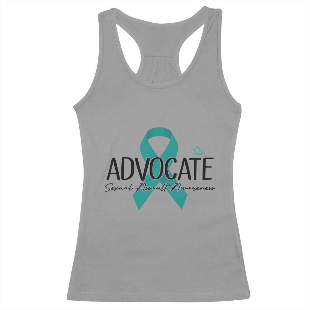 Sexual Assault Prevention Support Racerback Tank Top