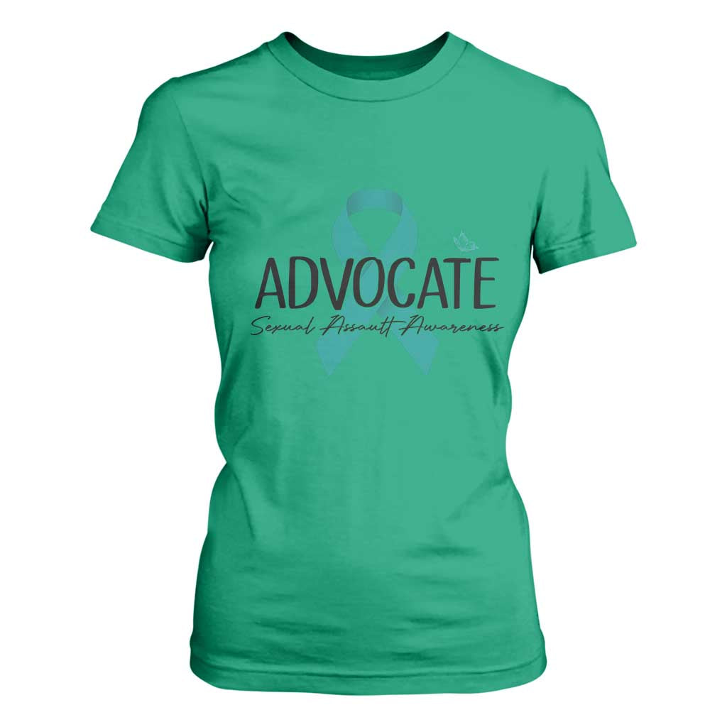 Sexual Assault Prevention Support T Shirt For Women