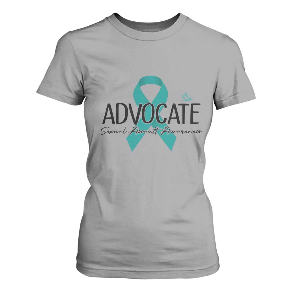 Sexual Assault Prevention Support T Shirt For Women