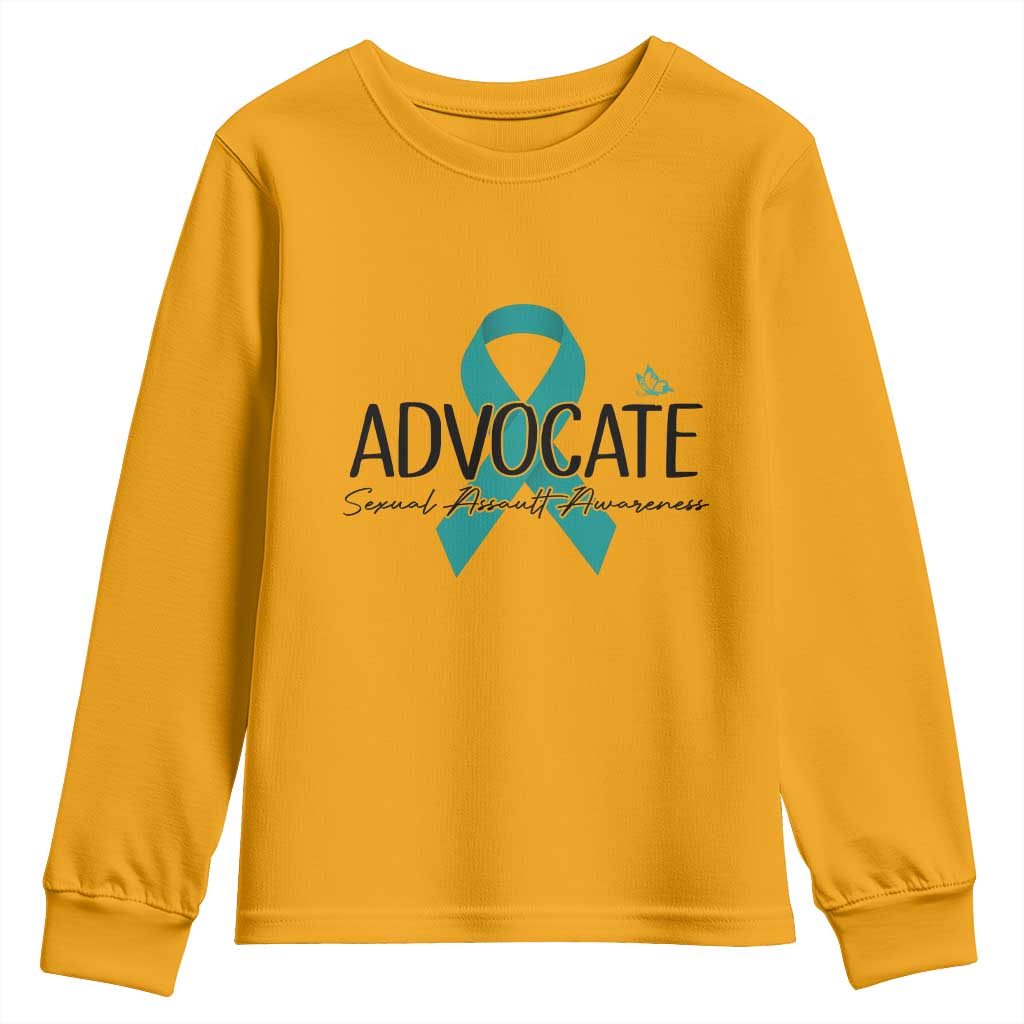 Sexual Assault Prevention Support Youth Sweatshirt