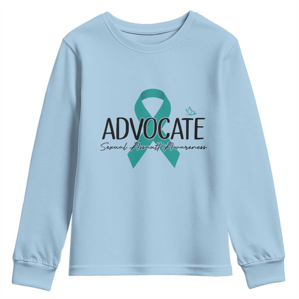 Sexual Assault Prevention Support Youth Sweatshirt