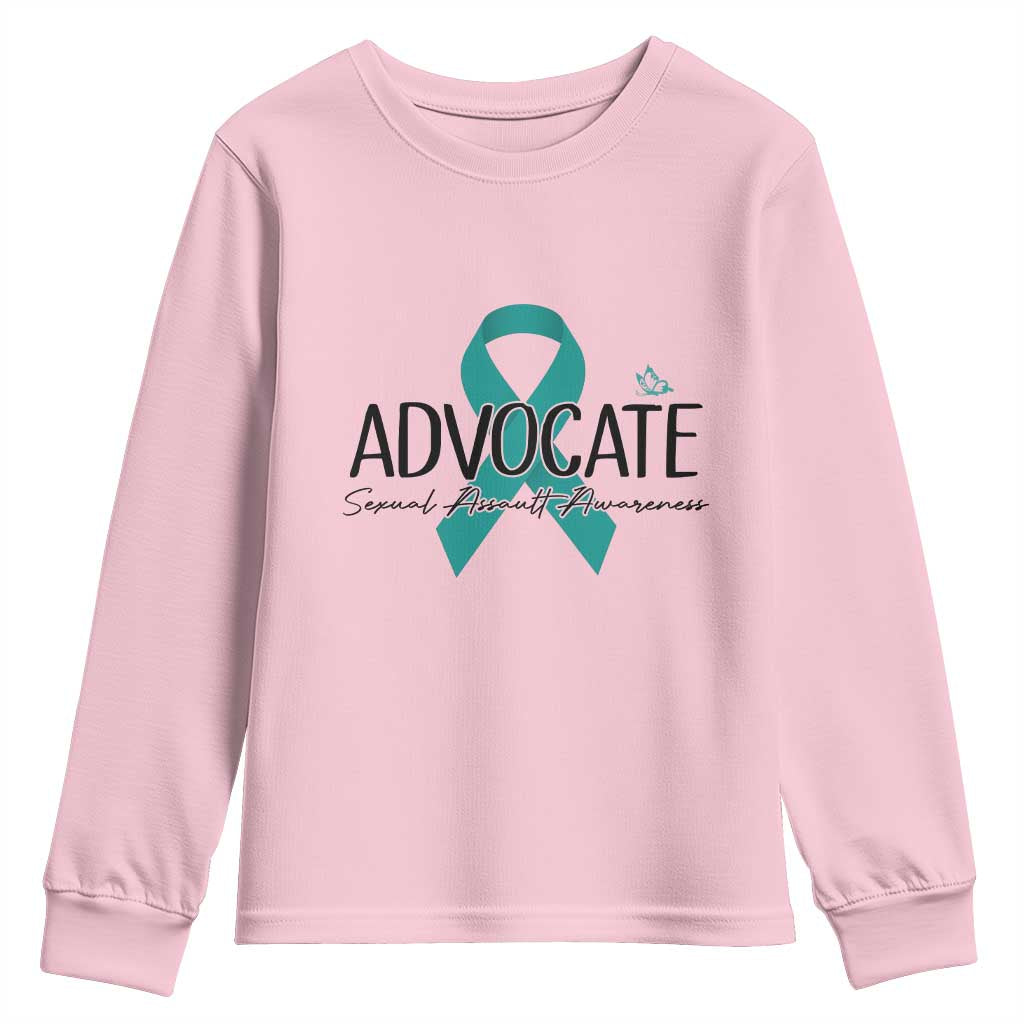 Sexual Assault Prevention Support Youth Sweatshirt