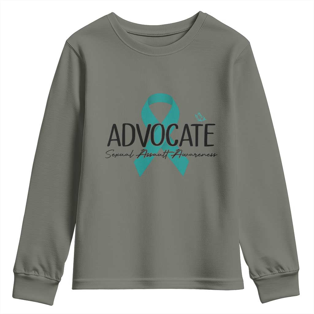 Sexual Assault Prevention Support Youth Sweatshirt