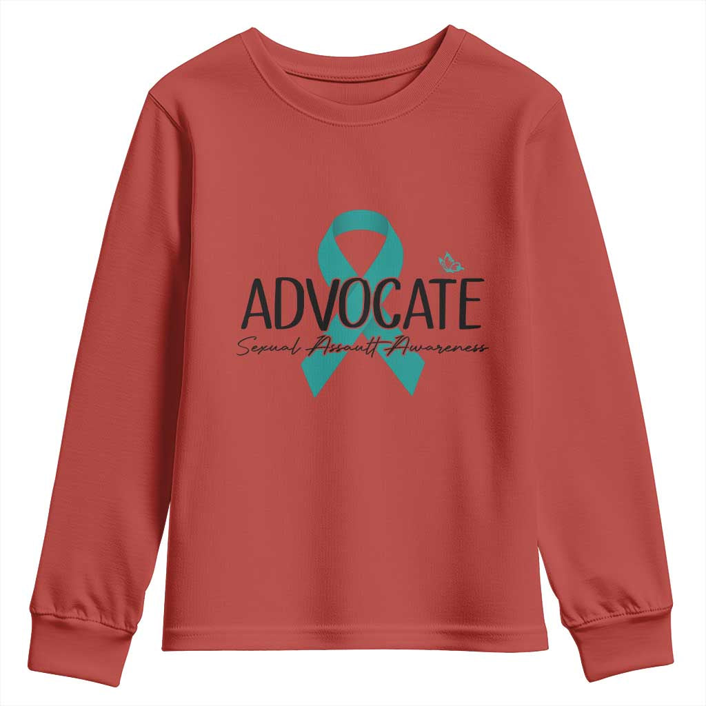 Sexual Assault Prevention Support Youth Sweatshirt