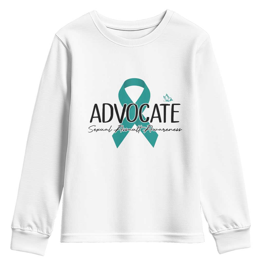 Sexual Assault Prevention Support Youth Sweatshirt