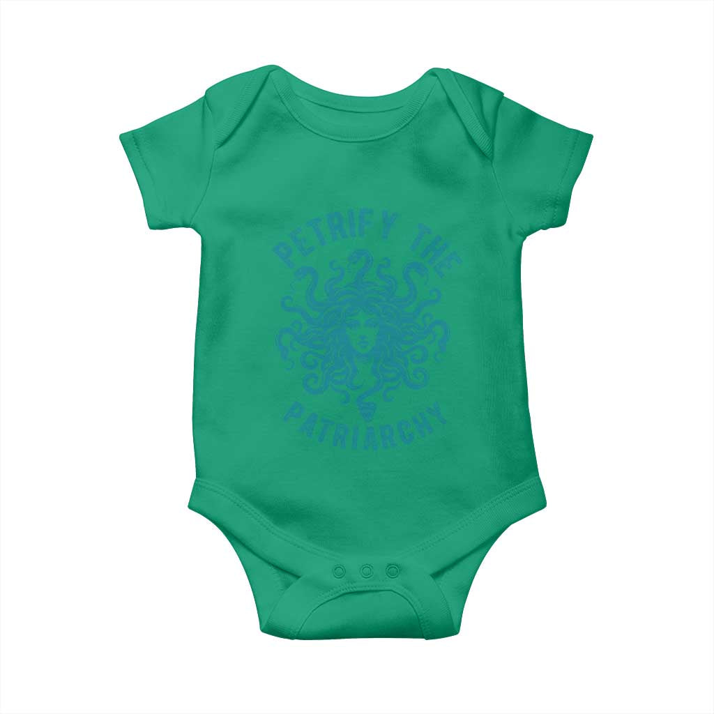 Sexual Assault Prevention Support Baby Onesie Petrify The Patriarchy Medusa Feminism