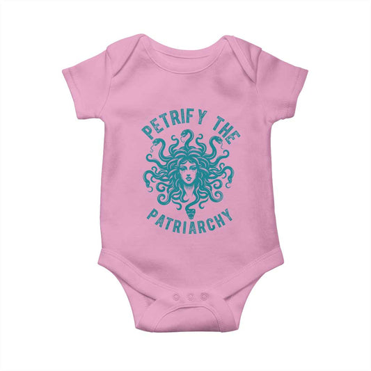 Sexual Assault Prevention Support Baby Onesie Petrify The Patriarchy Medusa Feminism