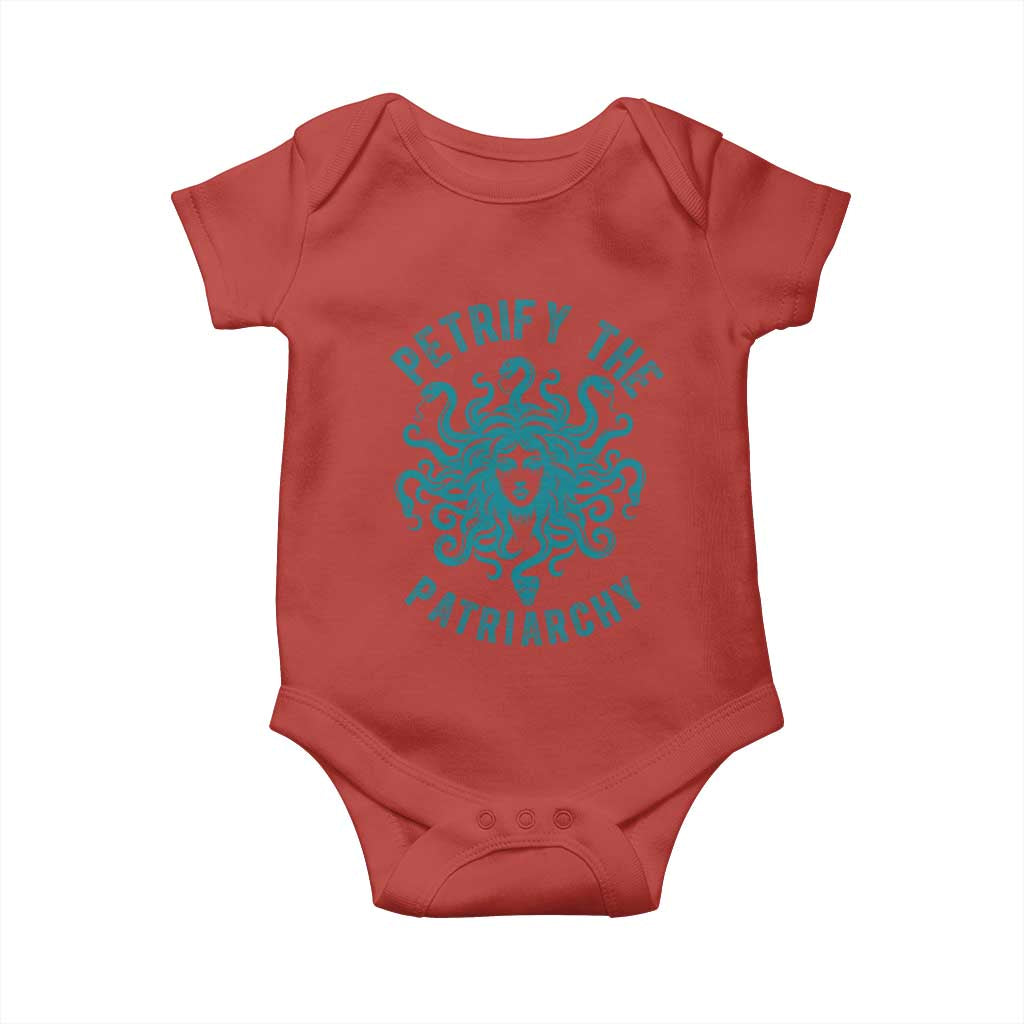 Sexual Assault Prevention Support Baby Onesie Petrify The Patriarchy Medusa Feminism