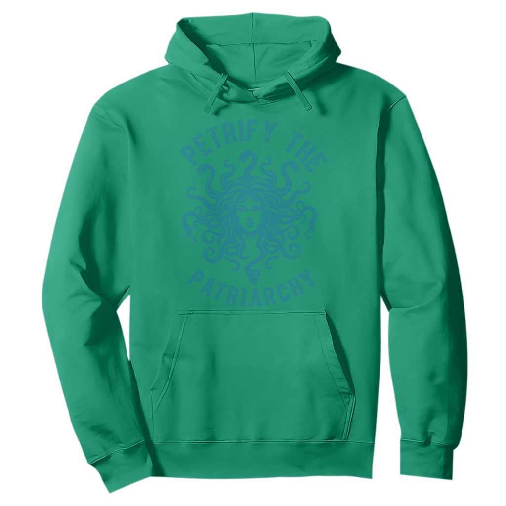 Sexual Assault Prevention Support Hoodie Petrify The Patriarchy Medusa Feminism