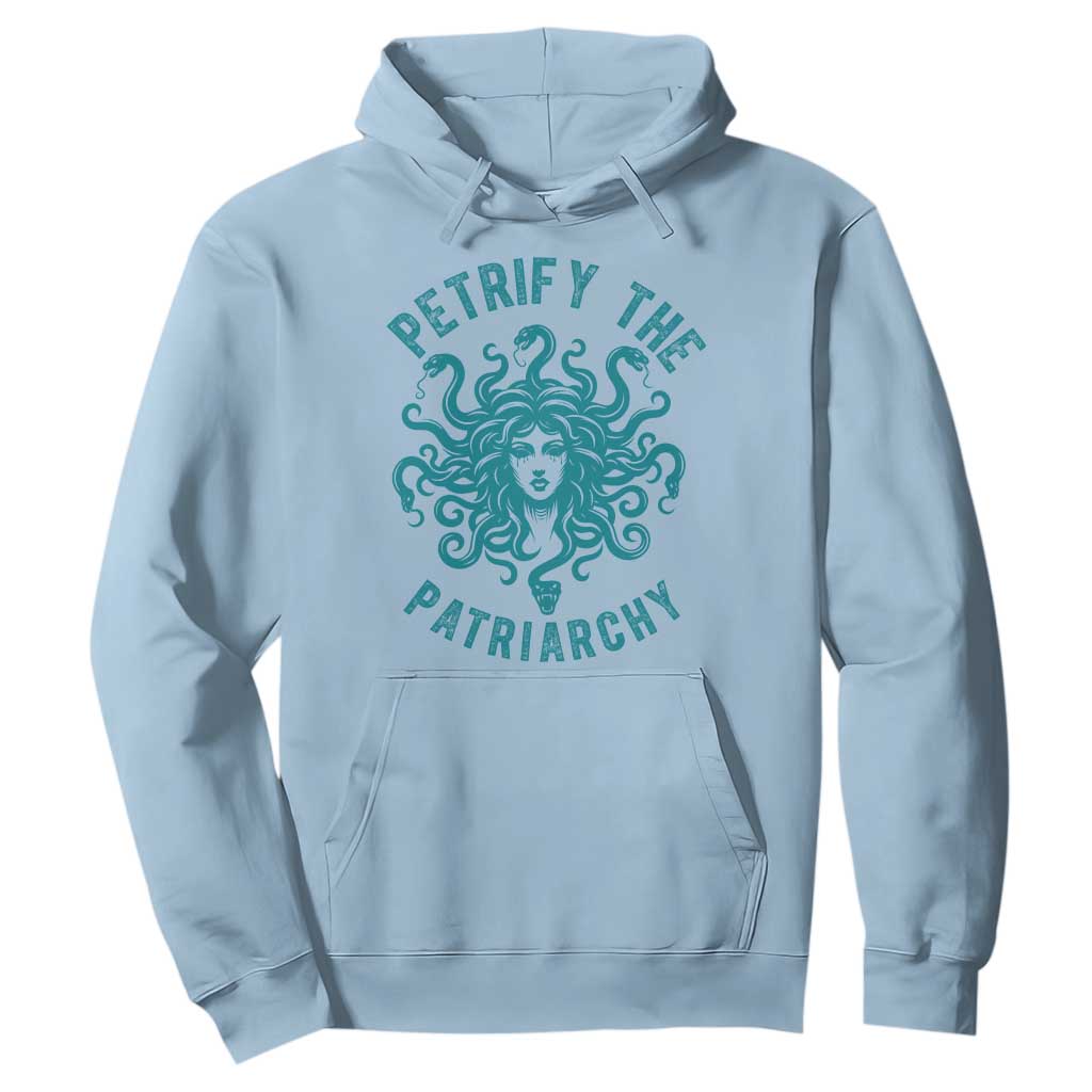 Sexual Assault Prevention Support Hoodie Petrify The Patriarchy Medusa Feminism