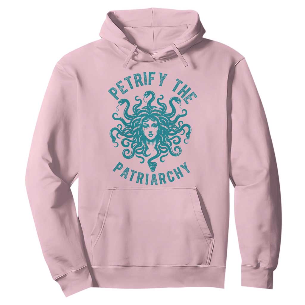 Sexual Assault Prevention Support Hoodie Petrify The Patriarchy Medusa Feminism