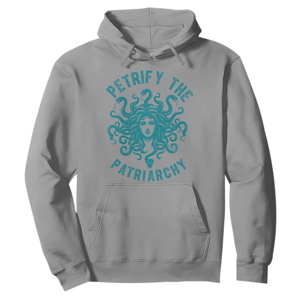 Sexual Assault Prevention Support Hoodie Petrify The Patriarchy Medusa Feminism