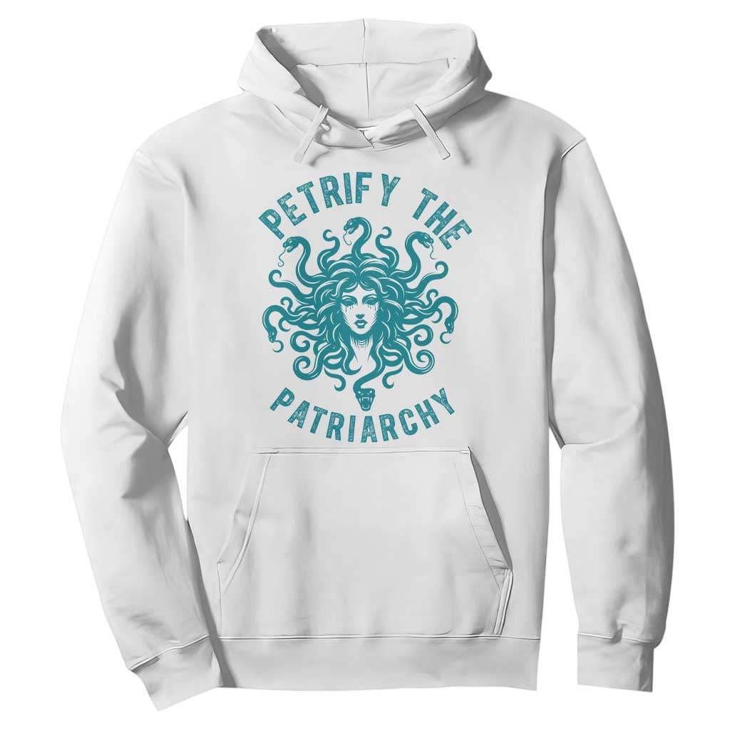 Sexual Assault Prevention Support Hoodie Petrify The Patriarchy Medusa Feminism