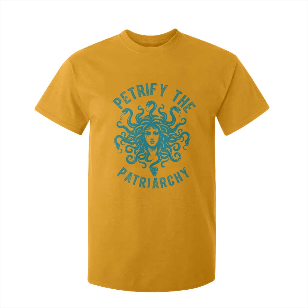 Sexual Assault Prevention Support T Shirt For Kid Petrify The Patriarchy Medusa Feminism