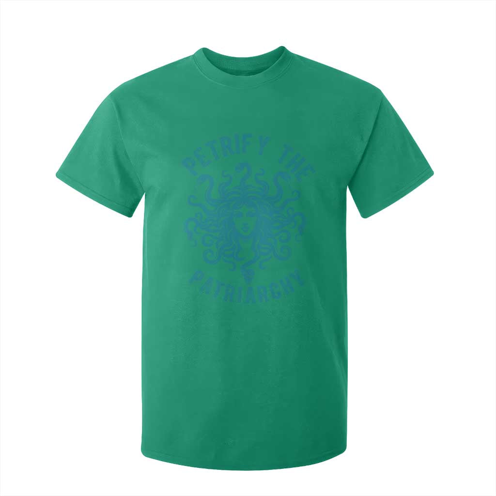 Sexual Assault Prevention Support T Shirt For Kid Petrify The Patriarchy Medusa Feminism