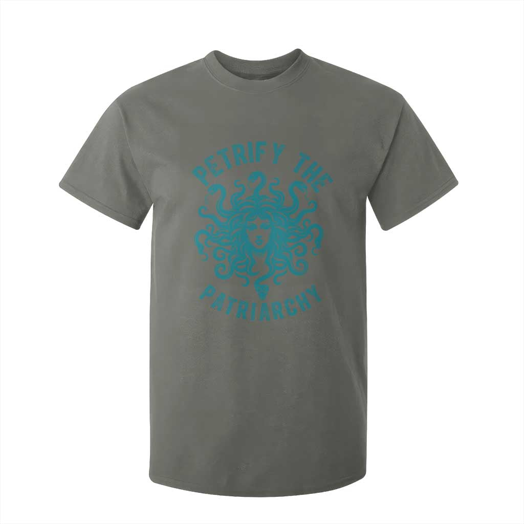 Sexual Assault Prevention Support T Shirt For Kid Petrify The Patriarchy Medusa Feminism