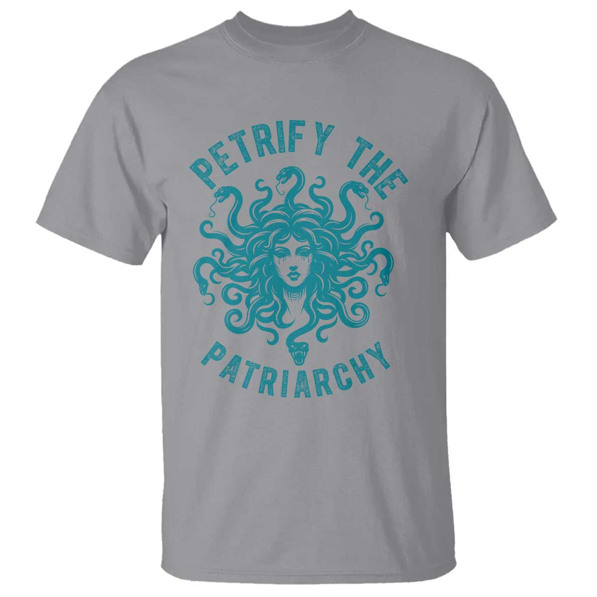 Sexual Assault Prevention Support T Shirt Petrify The Patriarchy Medusa Feminism